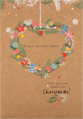 Grandma Christmas Greeting Card with Festive Seasonal Design and Heartfelt Wishes